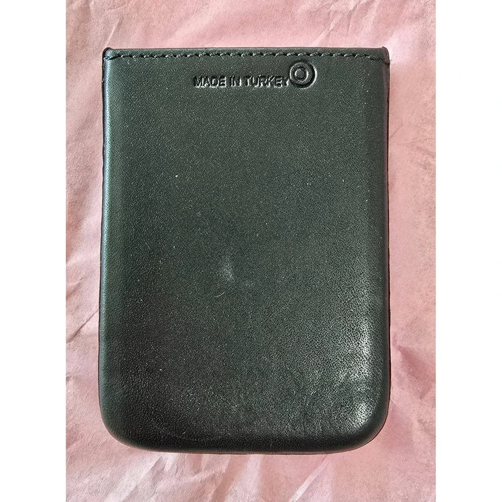 Vintage Coach Y2K Structured Business Card Holder 4568 in black EUC